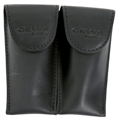 GEWA Crazy Horse Trumpet Double för 2 trumpetmunstycken, svart