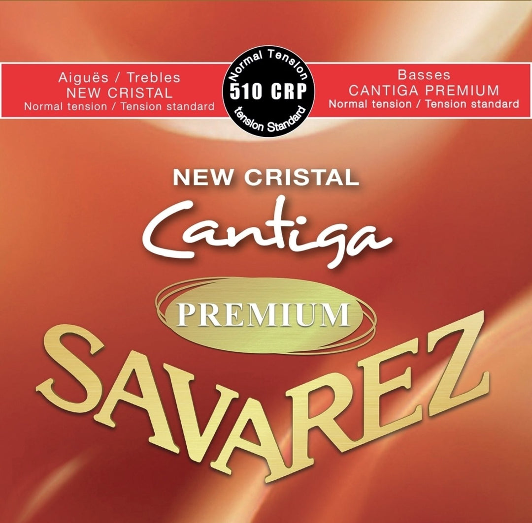 Savarez strängar för klassiska Gitarrer New Cristal Cantiga Premium - Normalset (510CRP)
