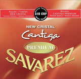 Savarez strängar för klassiska Gitarrer New Cristal Cantiga Premium - Normalset (510CRP)