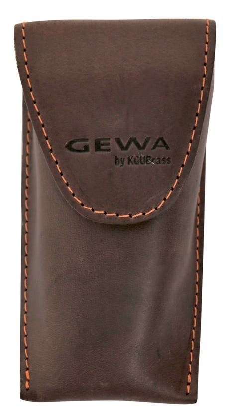 GEWA Crazy Horse Trombone Single för 1 basunmunstycke, brun