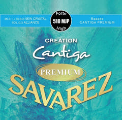 Savarez strängar för klassiska Gitarrer Creation Cantiga Premium - Set hög (510MJP)