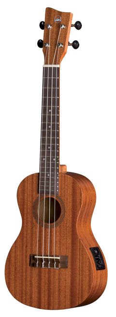 GEWA Concert Ukulele Manoa Kaleo - E-A konsert vänsterhänt (Sapelli matt)