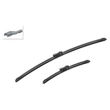 Bosch Aerotwin Flatblade viskerblade sæt A583S