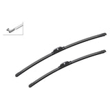 Bosch Aerotwin Flatblade viskerblade sæt A957S