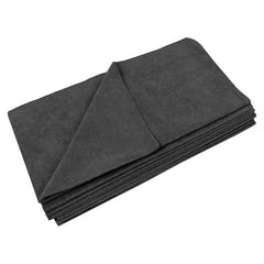 Mikrofiberduk, 40x40cm, 330gsm, 10 st Svart