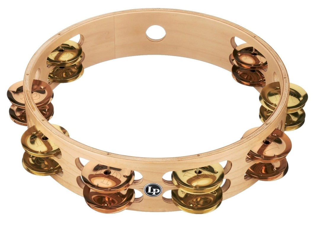 Latin Percussion tamburin Pro 10 in dubbelradig - LP380B-BB (LP380B-BB)