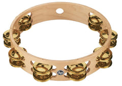 Latin Percussion tamburin Pro 10 in dubbelradig - LP380B-BR (LP380B-BR)