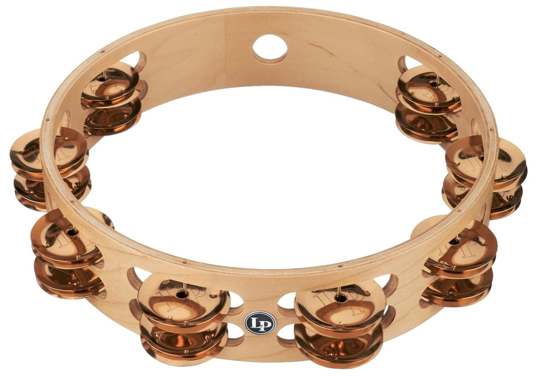 Latin Percussion tamburin Pro 10 in dubbelradig - LP380B-BZ (LP380B-BZ)