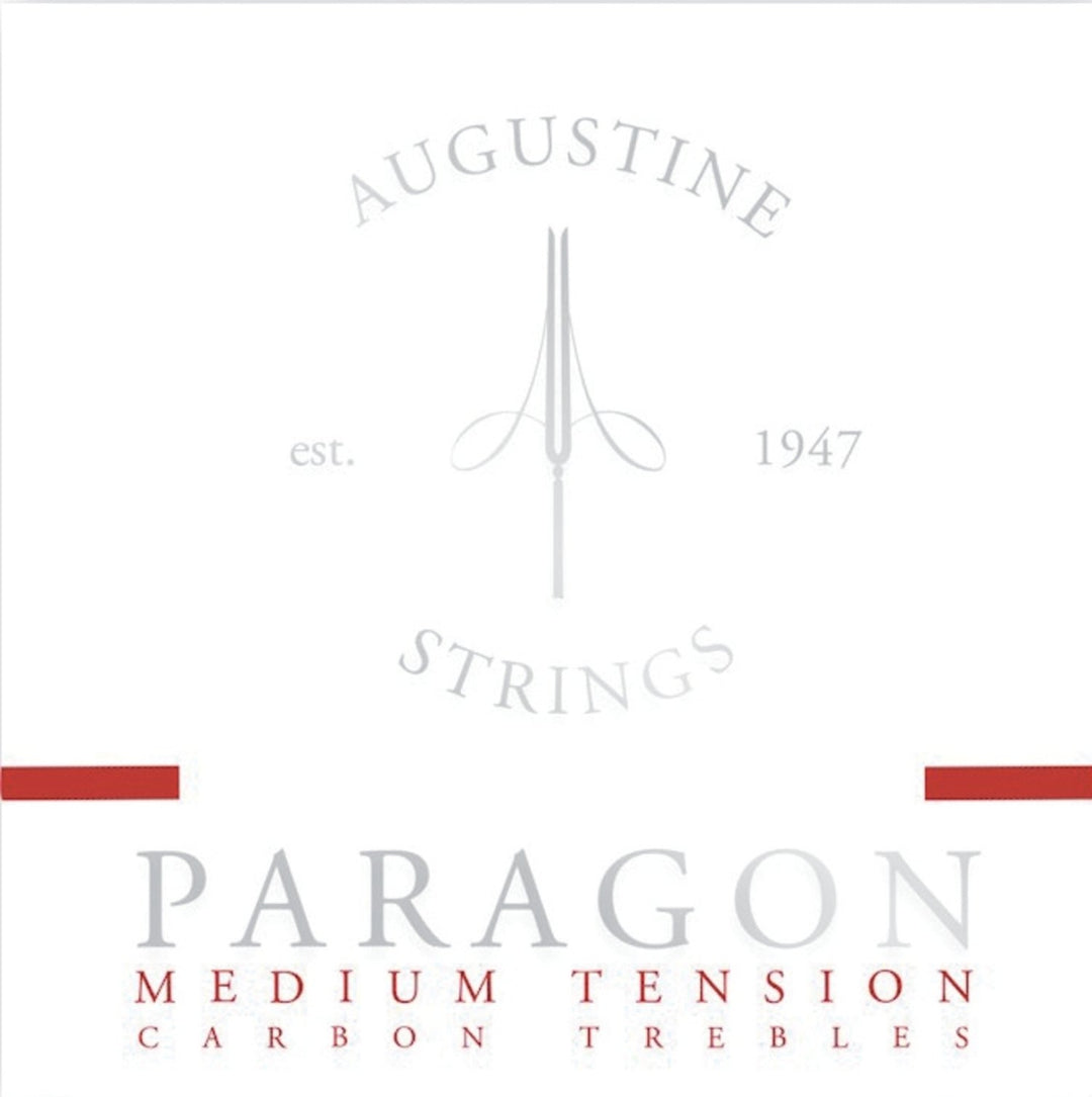 Augustine Strängar för klassisk gitarr Paragon Carbon - Set röd (medium/medium)