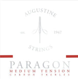 Augustine Strängar för klassisk gitarr Paragon Carbon - Set röd (medium/medium)