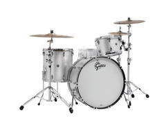 Gretsch USA Brooklyn 3-delat shell set 24", Silver Sparkle