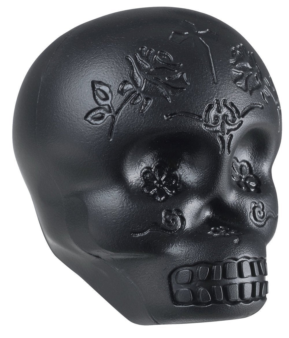 LP Sugar Skull LP006-BK shaker formad som en dödskalle, svart