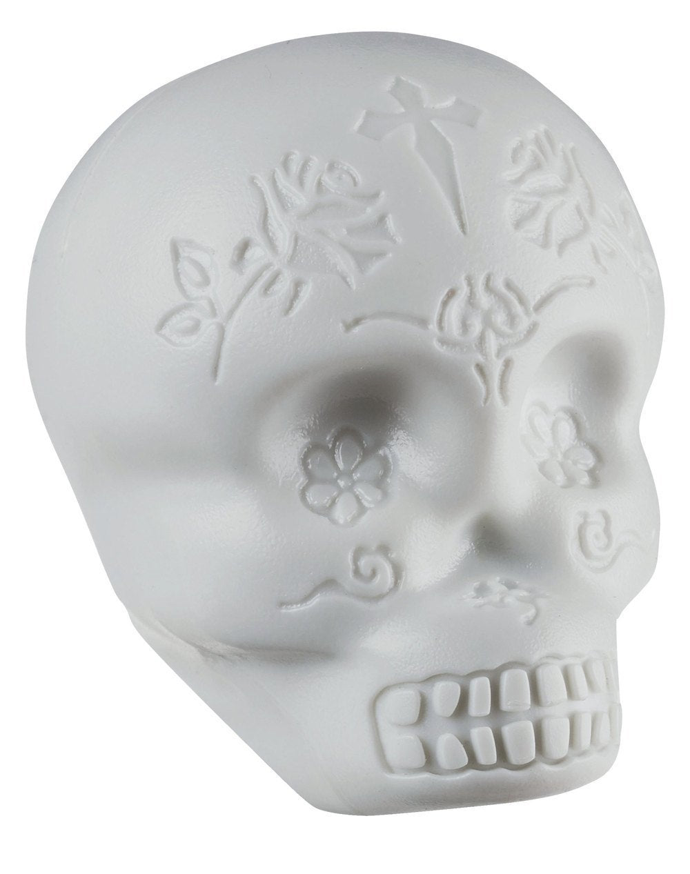LP Sugar Skull LP006-GLO shaker formad som en dödskalle, självlysande