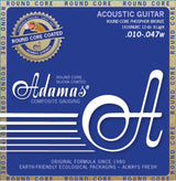 Adamas-strängar för akustiska Gitarrer Nuova Phosphor Bronze coated round core - 12-str. Lätt .010-.047 (1616NURC)
