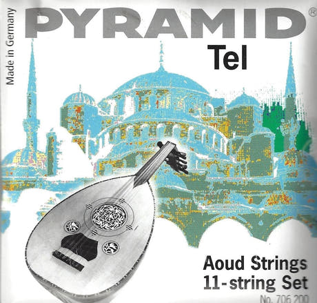 Pyramid oud-strängar turkisk aoud 11-strängad - set 11-strängad (706200
706200)