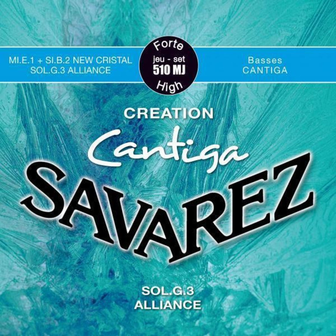 Savarez strängar för klassisk gitarr Creation Cantiga 510 - set high (510 MJ)