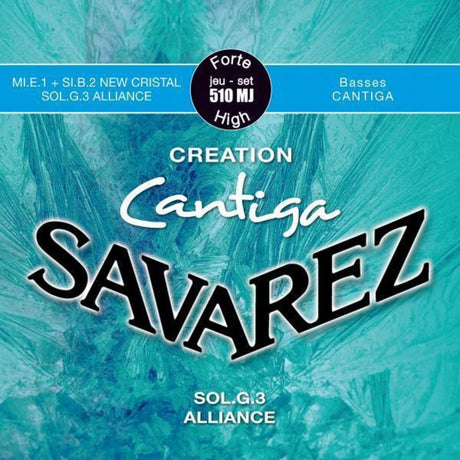 Savarez strängar för klassisk gitarr Creation Cantiga 510 - set high (510 MJ)