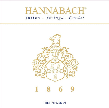 Hannabach strängar för klassisk gitarr Serie 1869 Carbon/Gold HT - Set (1869HT)