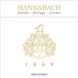 Hannabach strängar för klassisk gitarr Serie 1869 Carbon/Gold HT - E6 Gold HT (18696HT)