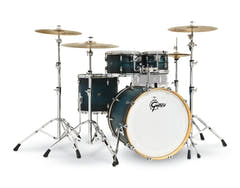 Gretsch Renown Maple 4-delt shell set 22", Satin Antique Blue Burst