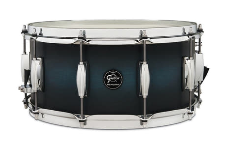 Gretsch Renown Maple virveltrumma 14" x 6,5", Satin Antique Blue Burst