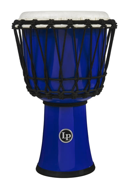 LP World Rope Tuned Circle djembe 7", blå