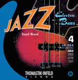 Thomastik-Infeld elbassträngar Jazz Bass series nickel roundwound med rund kärna - 0.043 (JR36043)