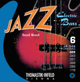 Thomastik-Infeld E-Bass-strängar Jazz Bass series nickel round wound roundcore – set 6-strängad (JR346)