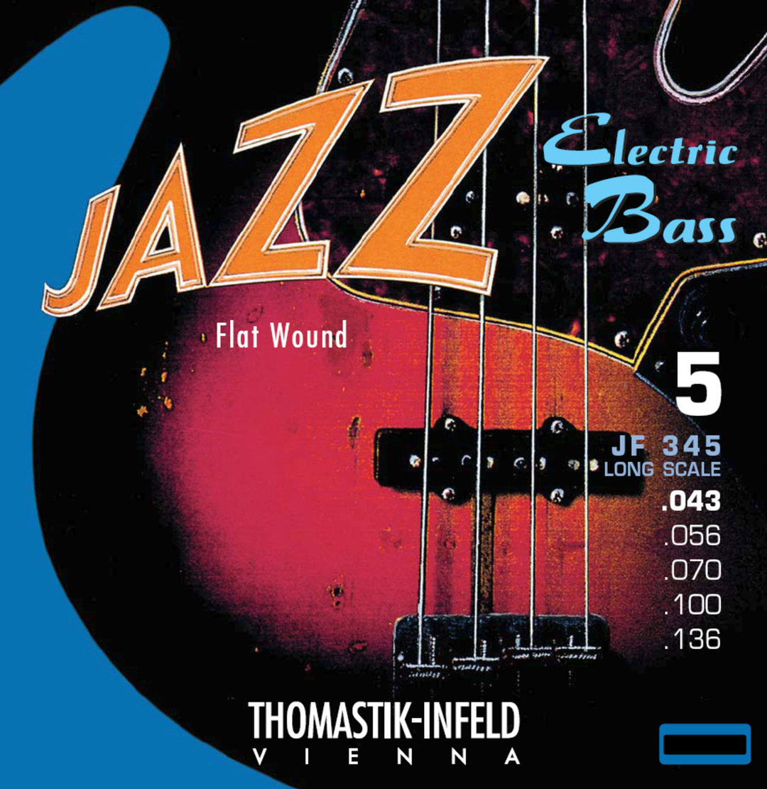 Thomastik-Infeld E-bassträngar Jazz Bass Flat wound - 0.033 (JF34033)