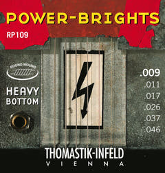 Thomastik-Infeld strängar för elgitarr Power Brights Series - set 009 heavy (RP109)