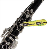 Key Leaves Spit Sponge rengöringsfleece för klarinett, oboe och flöjt