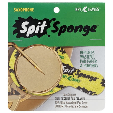 Key Leaves Spit Sponge rengöringsfleece för saxofon