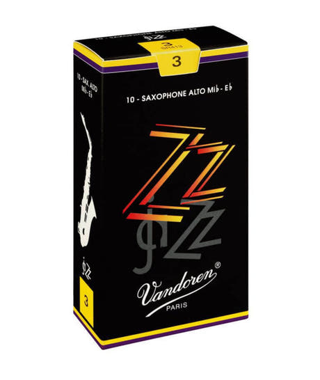 Vandoren Reeds Alto Saxophone ZZ - 3 1/2