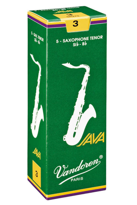 Vandoren Reeds Tenor Saxophone Java - 1 1/2