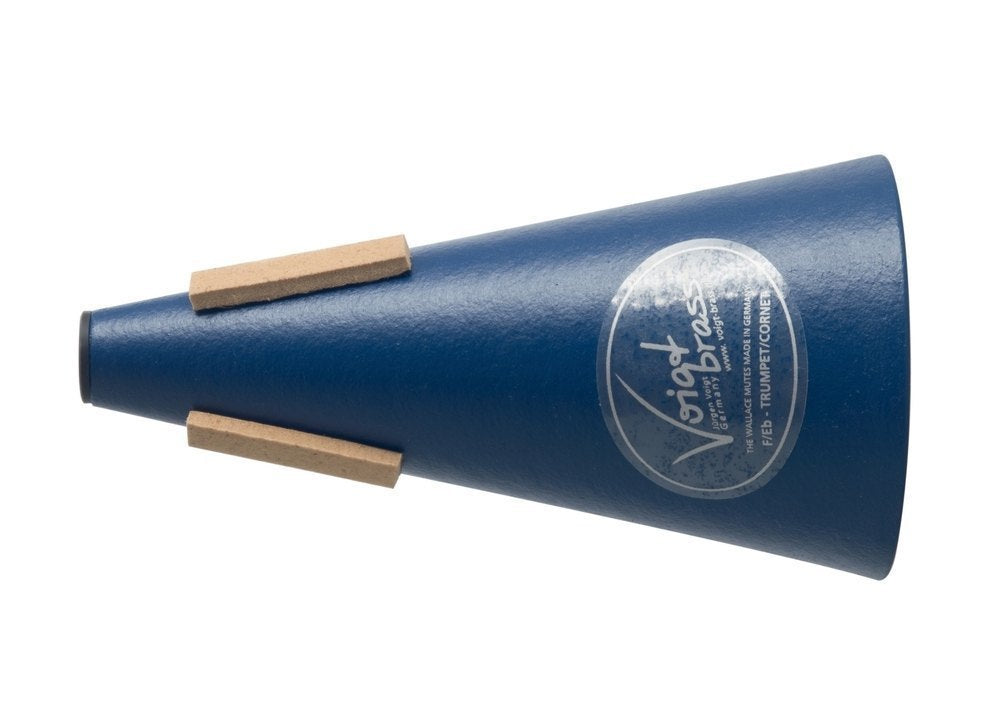 Voigt-Brass Wallace straight-mute för Eb/F-trumpet med liten klocka