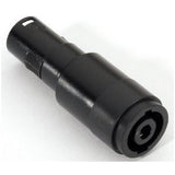 Adapter Audio Plug Speakon 4-pin chassi för XLR hane