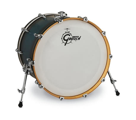 Gretsch Renown Maple bastrumma 22" x 18", Satin Antique Blue Burst