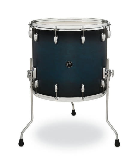 Gretsch Renown Maple golvtom 18" x 16", Satin Antique Blue Burst