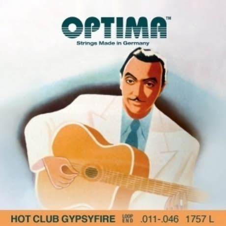 Optima 1757L Hot Club Gypsyfire strängar, light, ögla