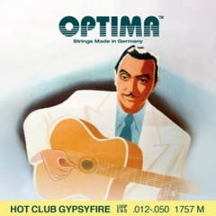 Optima strängar för akustisk gitarr Hot Club Gypsyfire silverpläterade - Set med loop end (1757M)