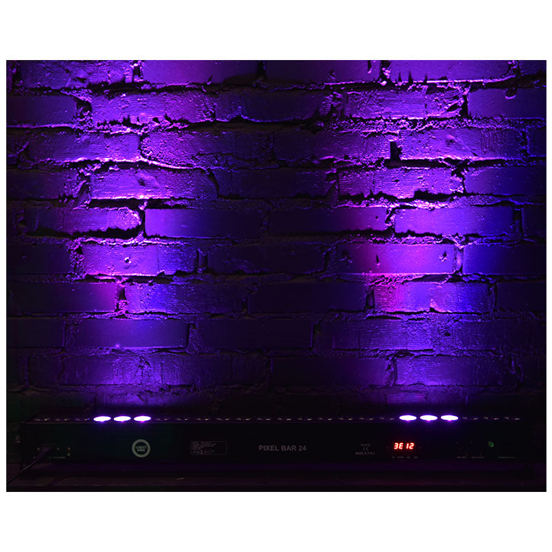 LIGHT4ME PIXEL BAR 24x3W MKIII IR LED-bar fjernbetjening