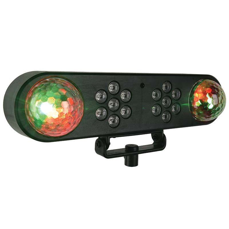 LIGHT4ME MAGIC BAR diskokulleeffekt LED PAR + stativ + fjärrkontroll