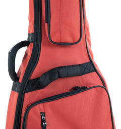 GEWA Gitarrer gigbag Premium 20 - klassisk 4/4 röd