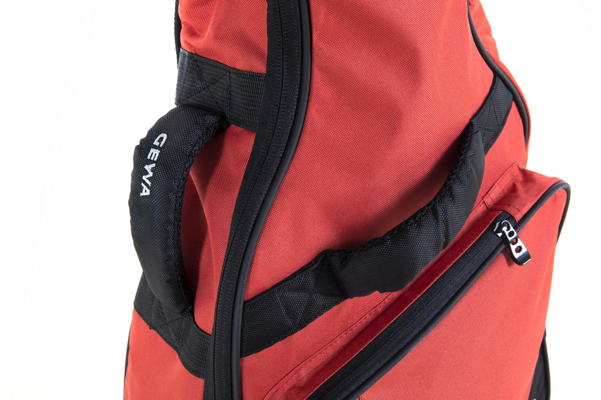GEWA Gitarrer gigbag Premium 20 - akustisk röd