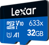 Lexar 633X microSDHC/SDXC Micro SD-kort (32 GB)