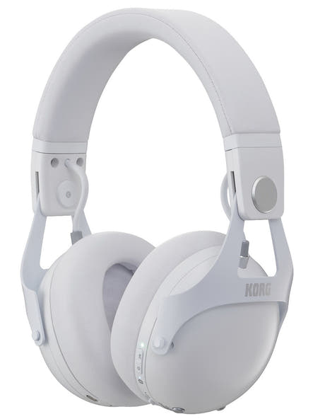KORG NC-Q1-WH smarta brusreducerande DJ-hörlurar, vit