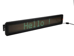 EUROLITE ESN 7x80 USB LAN LED rörligt meddelande