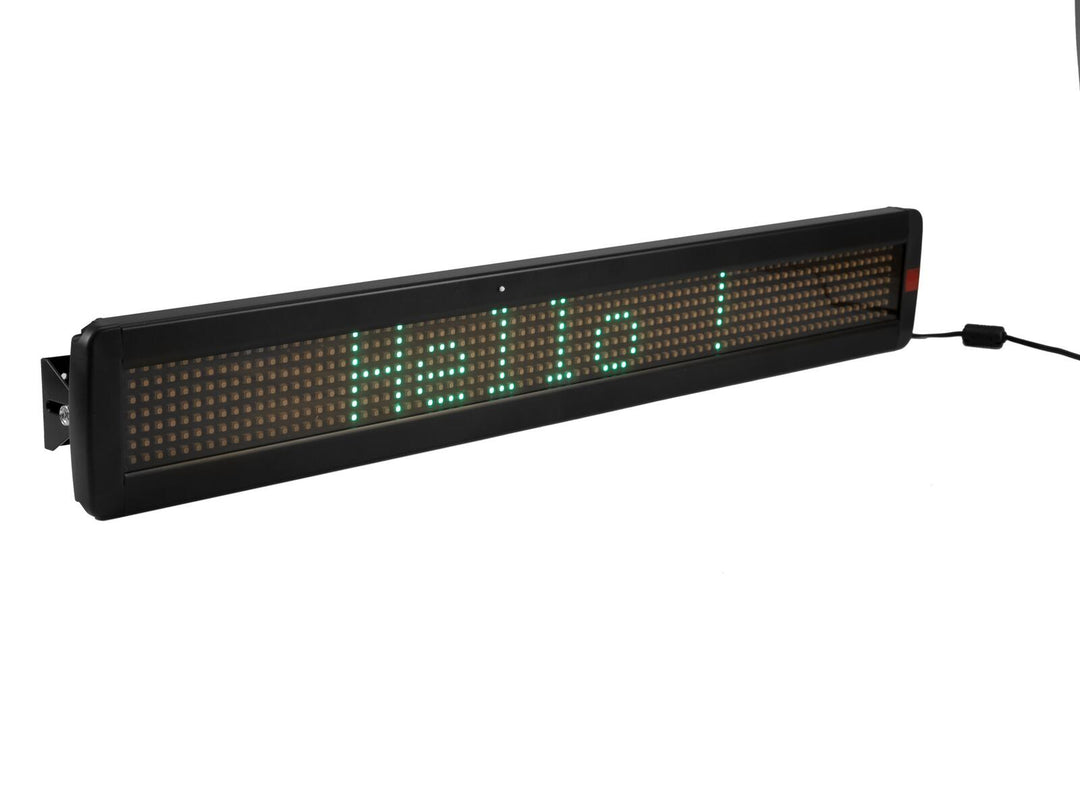 EUROLITE ESN 7x80 USB LAN LED rörligt meddelande