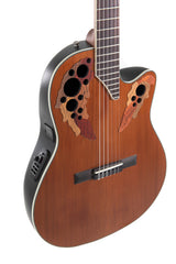 Ovation E-akustisk klassisk gitarr Celebrity MS Classic Nylon - Naturblank (CE44C-4A-G)