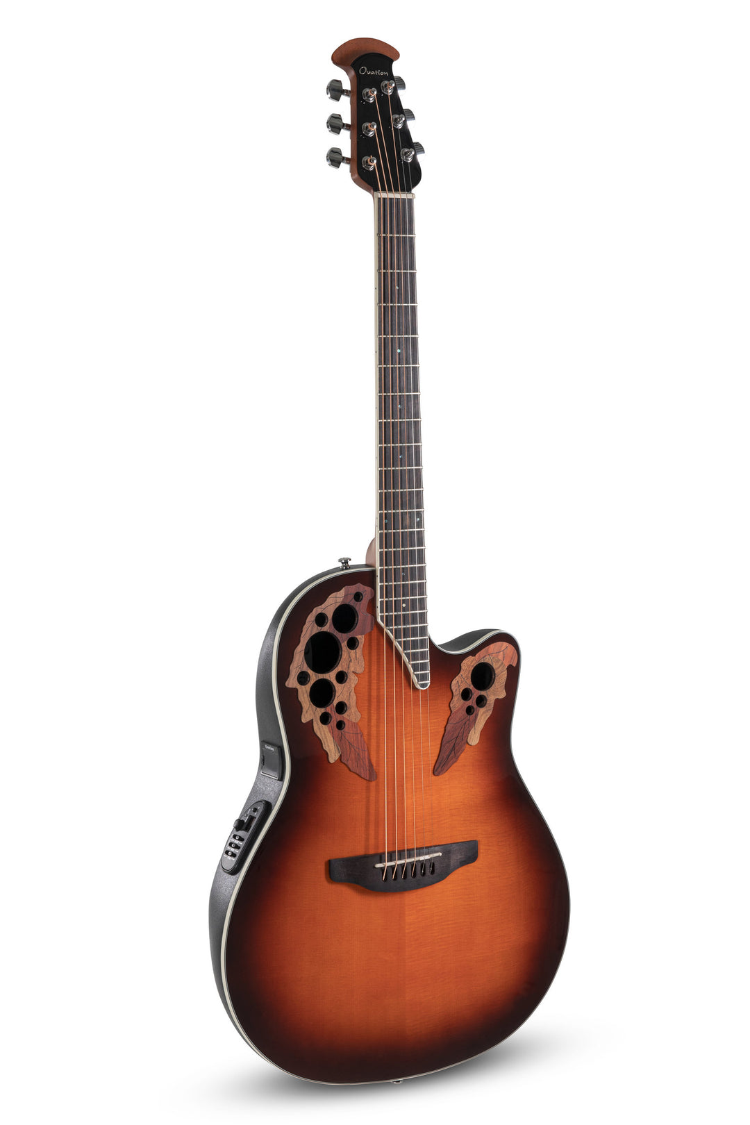 Ovation E-akustisk Gitarrer Celebrity Elite Super Shallow Cutaway - Sunburst (CE48-1-G)